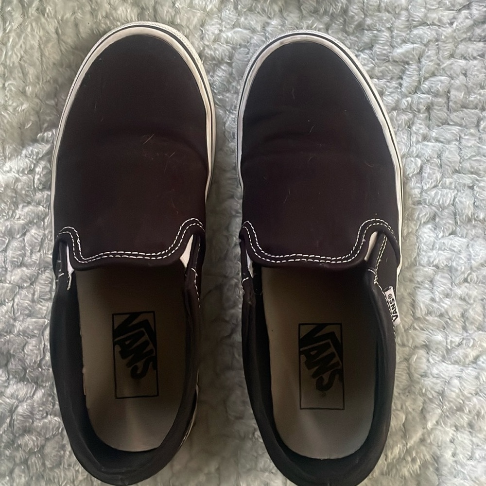 Women’s black vans size 7